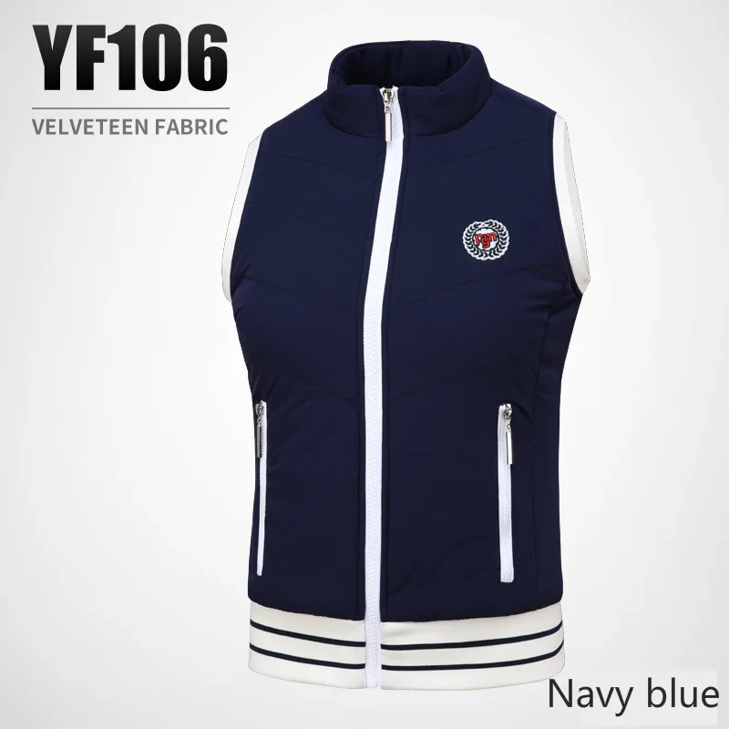 PGM autumn winter golf Sportswear ladies fleece thick warm golf Vest high elastic Windproof Women's Golf Sleeveless jacket vest
PGM autumn winter golf Sportswear ladies fleece thick warm golf Vest high elastic Windproof Women's Golf Sleeveless jacket vest