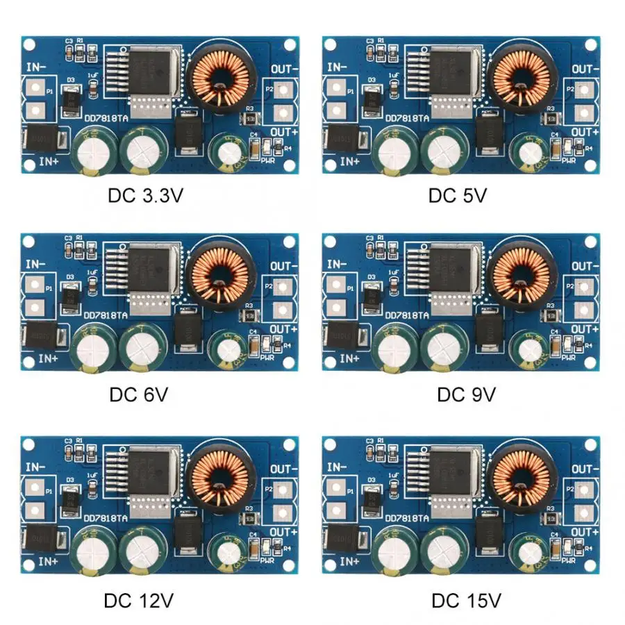 2.1A Step понижающий высоковольтный модуль питания 10 80 в вход постоянного тока dc