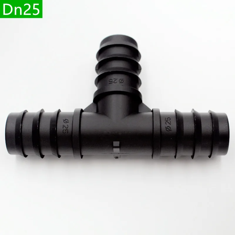 50pcs Dn25 Barbed Tee Connector Create A Three-way PolyTube Drip Line Drip Irrigation Metric Fittings For LDPE Tube Z108
50pcs Dn25 Barbed Tee Connector Create A Three-way PolyTube Drip Line Drip Irrigation Metric Fittings For LDPE Tube Z108
