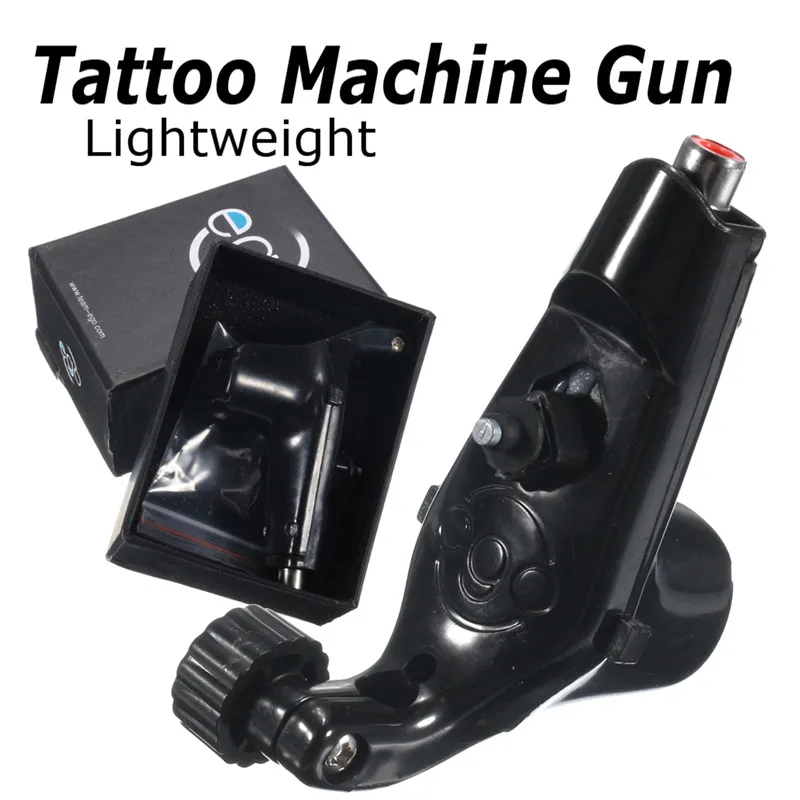 Black Lightweight Rotary Tattoo Machine 3000R/Mins Rotate Speed Pro Motor Tattoo Guns Accessories Tattooist Embroidered Pen Tool
Black Lightweight Rotary Tattoo Machine 3000R/Mins Rotate Speed Pro Motor Tattoo Guns Accessories Tattooist Embroidered Pen Tool