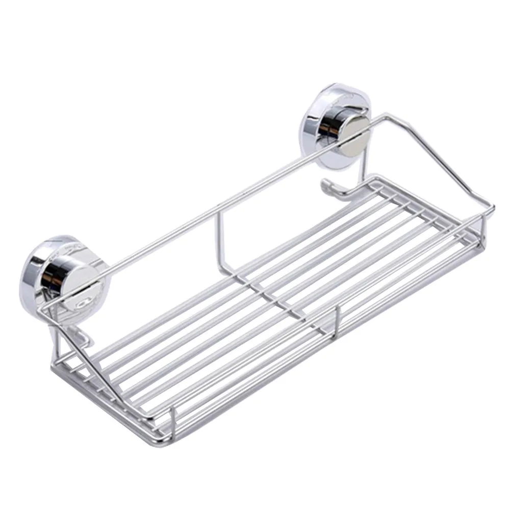 Stainless Steel Kitchen Bathroom Shower Shelf Storage Suction Basket Wall Holder Dish Bathroom Caddy Rack Shelf#065
Stainless Steel Kitchen Bathroom Shower Shelf Storage Suction Basket Wall Holder Dish Bathroom Caddy Rack Shelf#065