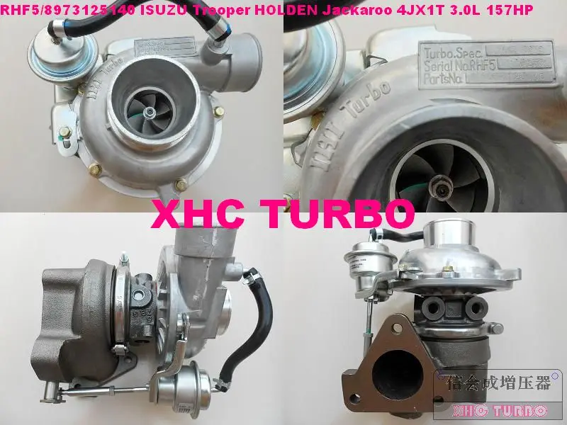 Турбокомпрессор RHF5 VA430070 8971371098 для ISUZU Trooper HOLDEN Jackaroo OPEL Monterey 4JX1T 3.0L 157HP 98-05 |