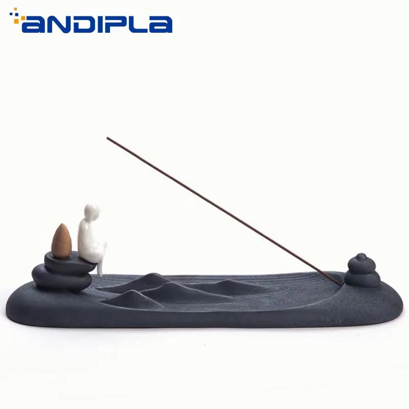 Japanese Style Coarse Pottery Stick Backflow Incense Burner Ceramic Censer Incense Plate Base Incense Holder Creative Home Decor
Japanese Style Coarse Pottery Stick Backflow Incense Burner Ceramic Censer Incense Plate Base Incense Holder Creative Home Decor