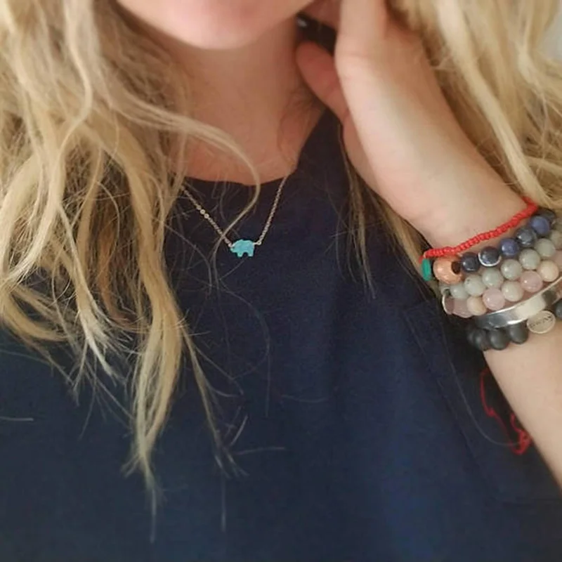 New Arrival Opal Charm Necklace, Elephant Opal Necklace Elephant Pendant Choker Necklace Women Girls Jewelry XL1121
New Arrival Opal Charm Necklace, Elephant Opal Necklace Elephant Pendant Choker Necklace Women Girls Jewelry XL1121
