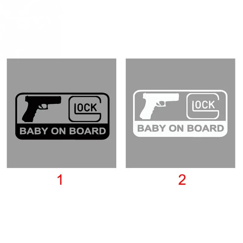 GLOCK BABY ON BOARD Character Decoration Of Automotive Vinyl Car Sticker Decals Black/Silver
GLOCK BABY ON BOARD Character Decoration Of Automotive Vinyl Car Sticker Decals Black/Silver