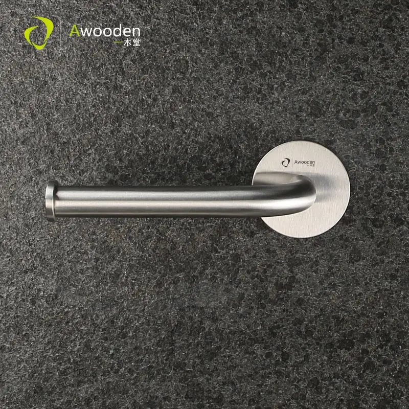 Awooden roll paper holder NAIL FREE TOOL FREE lateral self adhesive stainless steel bathroom toilet kitchen
Awooden roll paper holder NAIL FREE TOOL FREE lateral self adhesive stainless steel bathroom toilet kitchen