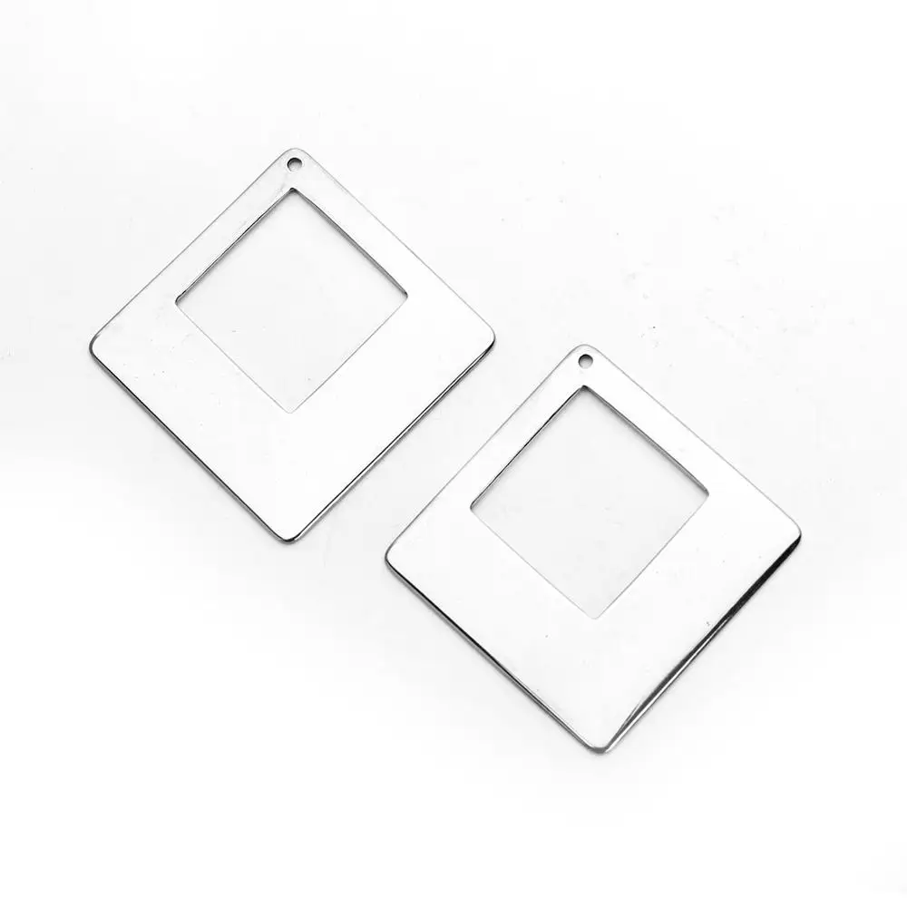SAUVOO 5Pcs Stainless Steel Geometric Charms DIY Earring Findings Connector Charm Pendant For Jewelry Making
SAUVOO 5Pcs Stainless Steel Geometric Charms DIY Earring Findings Connector Charm Pendant For Jewelry Making