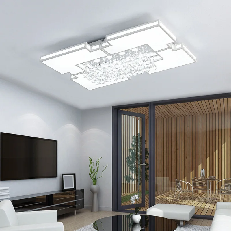 Creative Modern Ceiling Light Simple Crystal Lamp For Home Living room Bedroom Restaurant With LED Bulbs DHL Free
Creative Modern Ceiling Light Simple Crystal Lamp For Home Living room Bedroom Restaurant With LED Bulbs DHL Free