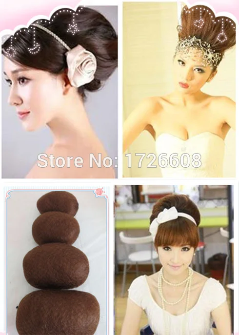 Custom made Round & Long bun Chignon put on synthetic stuffing hair paddings Women Buns for prom wedding bridal hair accessories
Custom made Round & Long bun Chignon put on synthetic stuffing hair paddings Women Buns for prom wedding bridal hair accessories