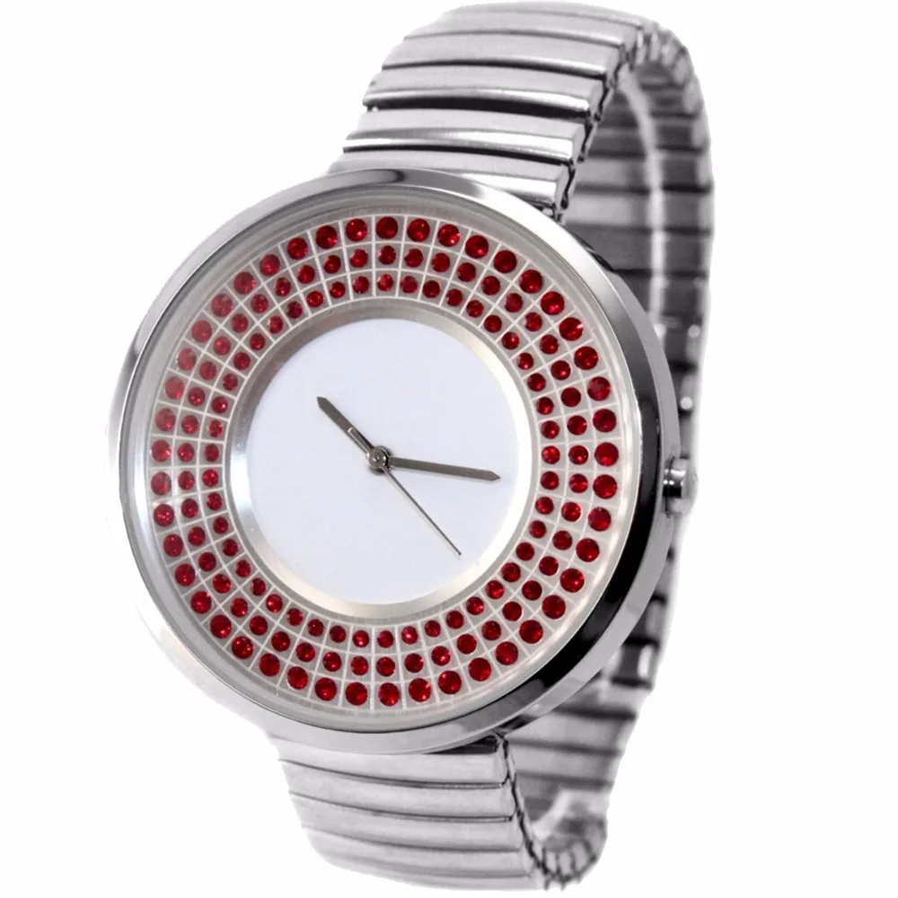 Women Expansion Band Wrist Watch 30M Tested Water Resist Ladies Women Red Crystal Fashion Watch
Women Expansion Band Wrist Watch 30M Tested Water Resist Ladies Women Red Crystal Fashion Watch