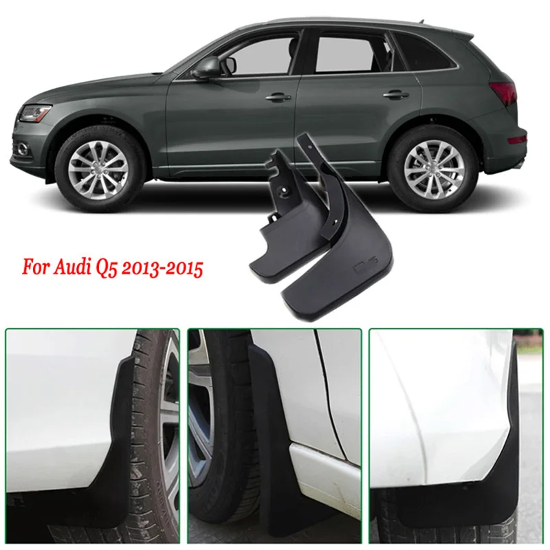 Brand New High Quality 4pcs Premium Heavy Duty Molded Splash Mud Flaps Guards Fenders For Audi Q5 2013-2015
Brand New High Quality 4pcs Premium Heavy Duty Molded Splash Mud Flaps Guards Fenders For Audi Q5 2013-2015