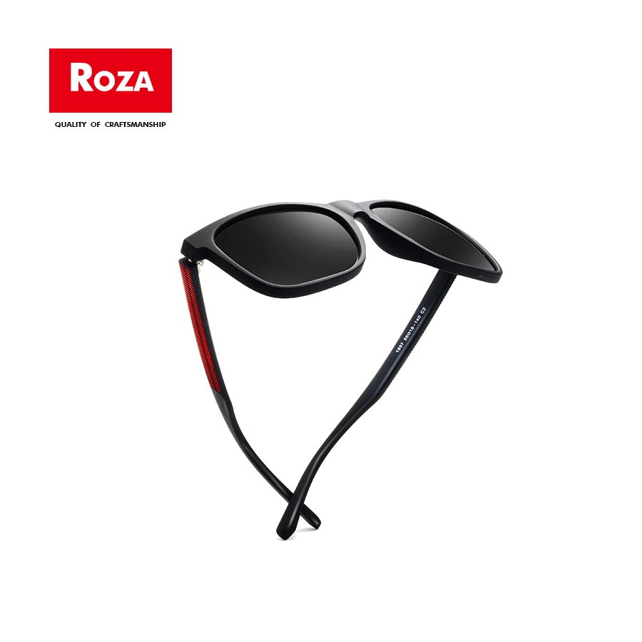 Солнцезащитные очки унисекс Roza, поляризационные, квадратные, TR90, классические, с красной линией, RZ0616
Солнцезащитные очки унисекс Roza, поляризационные, квадратные, TR90, классические, с красной линией, RZ0616