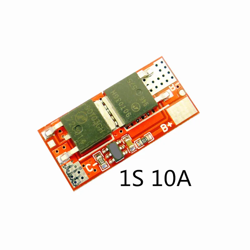 10A 1S 4.2V PCB PCM BMS Charger Charging Module 18650 Li-ion Lipo 1S 10A BMS Lithium Battery Protection Circuit Board
10A 1S 4.2V PCB PCM BMS Charger Charging Module 18650 Li-ion Lipo 1S 10A BMS Lithium Battery Protection Circuit Board