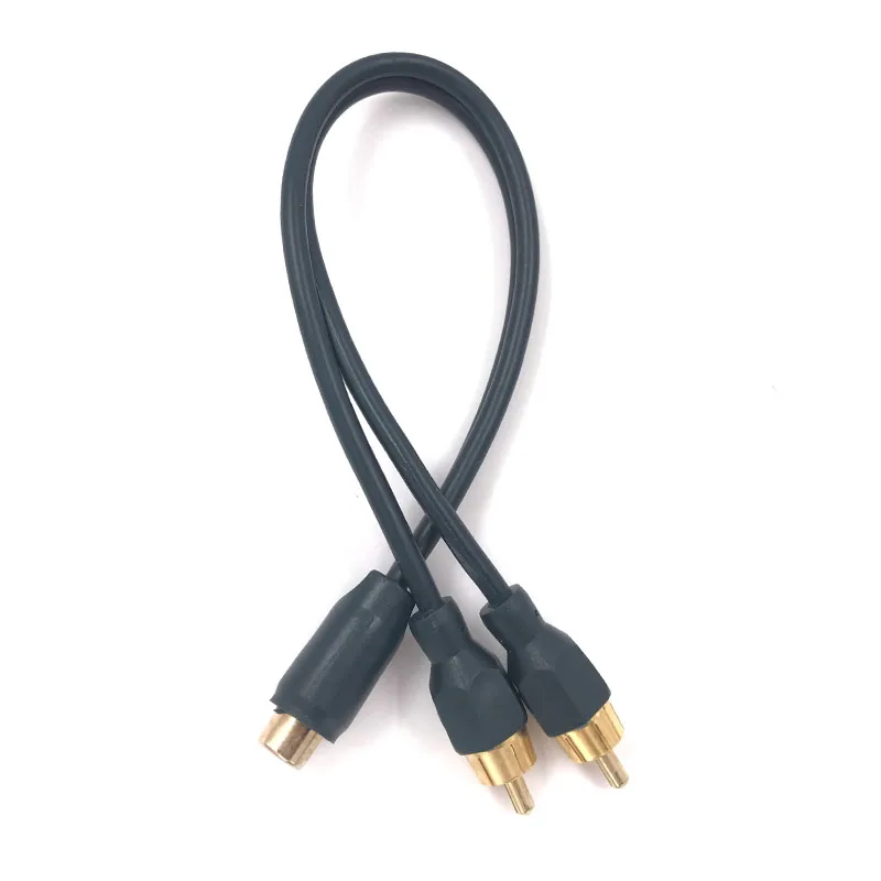Pure Copper RCA Phono Y Splitter Lead Adapter Cable 1 Male To 2 Female Connector Car Audio 1M2F 1F2M male to female 1 pair
Pure Copper RCA Phono Y Splitter Lead Adapter Cable 1 Male To 2 Female Connector Car Audio 1M2F 1F2M male to female 1 pair