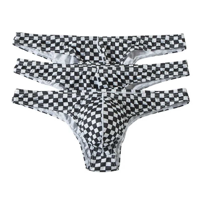 3PCS Breathable Men Plaid Briefs High Quality Men's Underwear Cotton Brief Low Waist Panties Cueca Calzoncillos Sexy Male Briefs
3PCS Breathable Men Plaid Briefs High Quality Men's Underwear Cotton Brief Low Waist Panties Cueca Calzoncillos Sexy Male Briefs