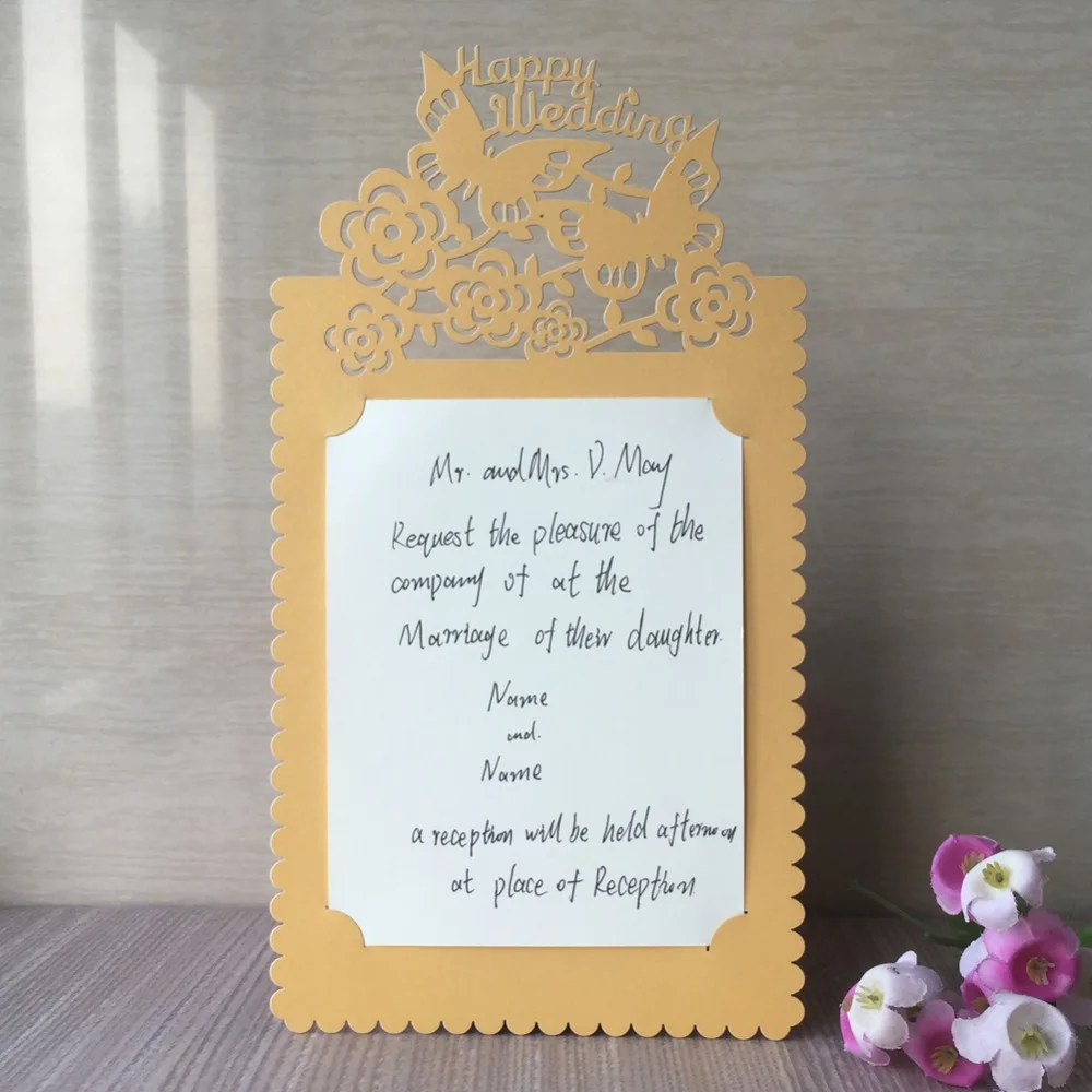 40pcs/lot Chic Pearl Paper Single Page Invitation Card Wedding Invitations Event Party Supplies Lover Gift Card
40pcs/lot Chic Pearl Paper Single Page Invitation Card Wedding Invitations Event Party Supplies Lover Gift Card