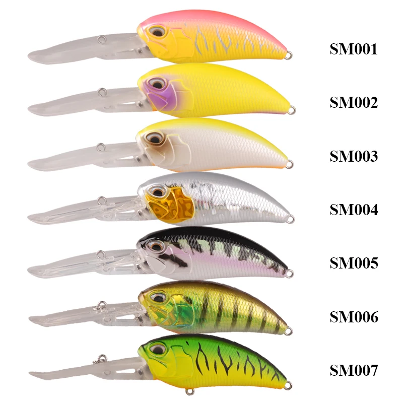 TAF Crank Bait 8.5cm 37.2g Floating 5.3-5.9m Quality Professional Hard Fishing Lure VMC Treble Hook Isca Artificial Crankbait
TAF Crank Bait 8.5cm 37.2g Floating 5.3-5.9m Quality Professional Hard Fishing Lure VMC Treble Hook Isca Artificial Crankbait