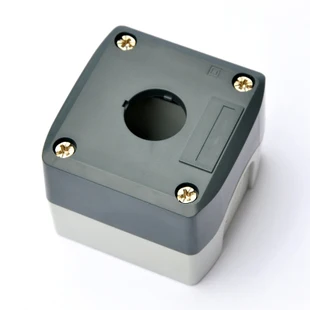 68*68*54 plastic waterproof button box, 1 hole control box, single hole box, SALB51 gray switch box
68*68*54 plastic waterproof button box, 1 hole control box, single hole box, SALB51 gray switch box