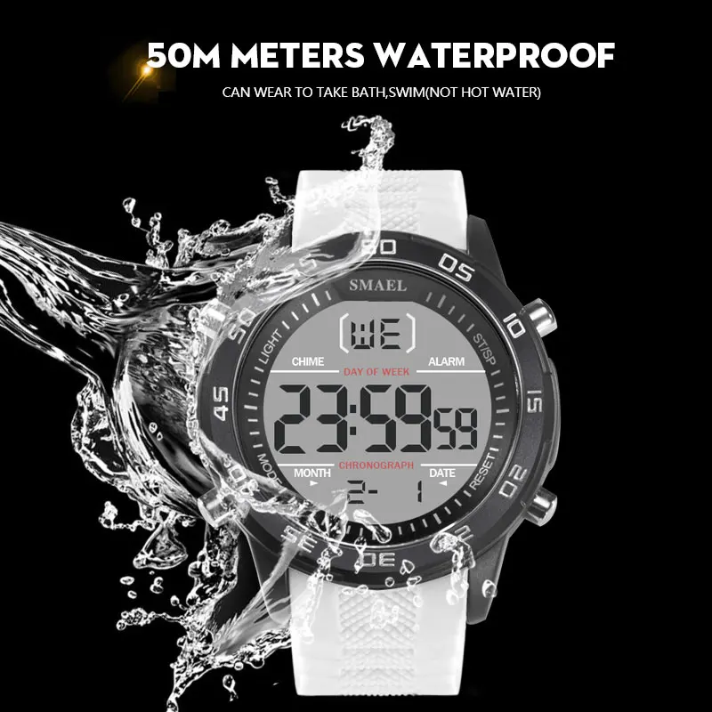 SMAEL Watches Mens New Fashion Military Sport Men Top Brand Luxury Watch Quartz Clock Men's WristWatches Relogio Masculino
SMAEL Watches Mens New Fashion Military Sport Men Top Brand Luxury Watch Quartz Clock Men's WristWatches Relogio Masculino