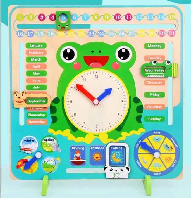 2019 New Colorful Multi-functional Kids Early Educational Clock Time Cognition Wood Toys
2019 New Colorful Multi-functional Kids Early Educational Clock Time Cognition Wood Toys