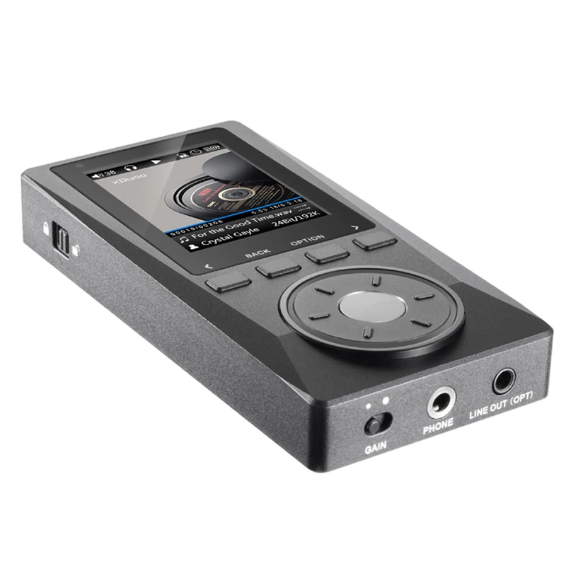 

XDUOO X10 HIFI Portable Hi-Res Lossless DSD Music Player AMP Support Optical Output 24Bit/192Khz OPA1612