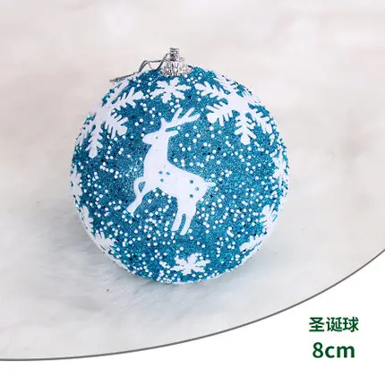 Новогодние товары елка украшения пены окрашенной снежинки снег мяч SDQ 36|ball ball|ball