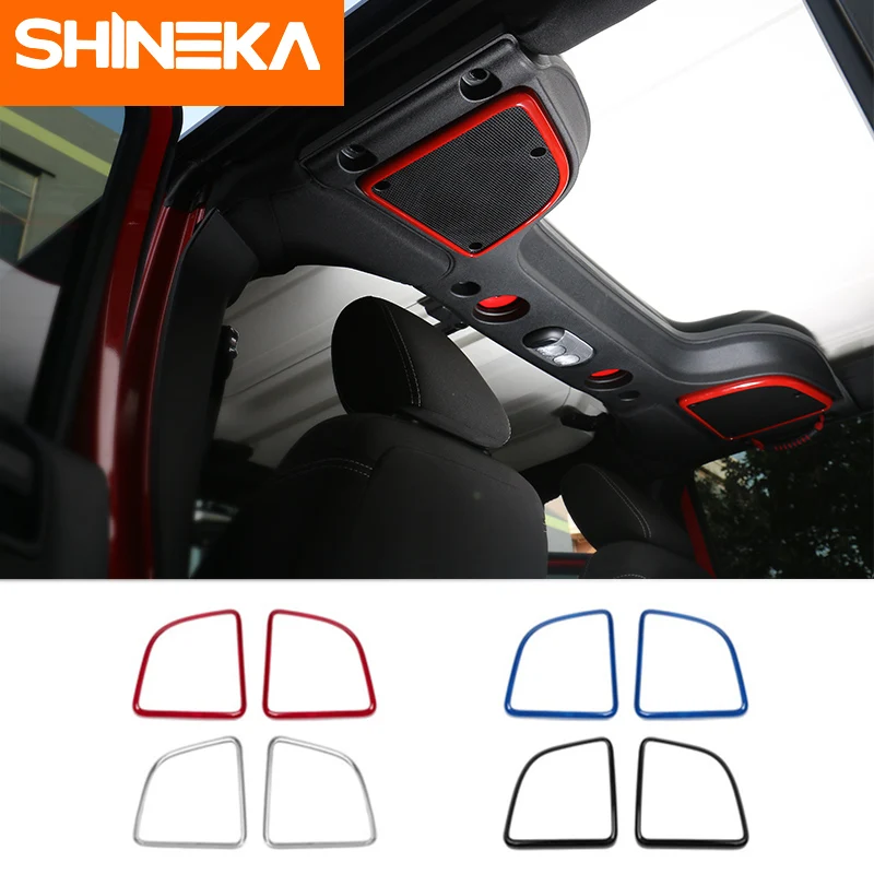 SHINEKA Interior Mouldings For Jeep Wrangler JK 2015-2017 Car Roof Speaker Decoration Cover For Jeep Wrangler JK Accessories
SHINEKA Interior Mouldings For Jeep Wrangler JK 2015-2017 Car Roof Speaker Decoration Cover For Jeep Wrangler JK Accessories