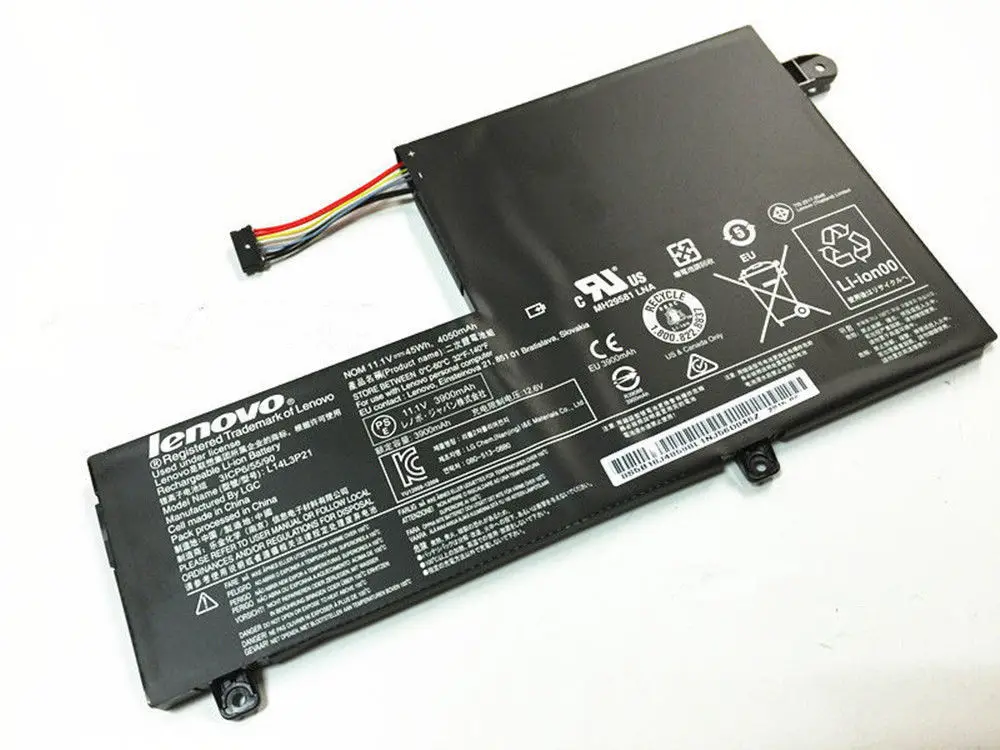 Новый оригинальный аккумулятор для LENOVO Yoga 500-15IBD L14M3P21 L14L3P21 11,1 В 45 Вт/ч
Новый оригинальный аккумулятор для LENOVO Yoga 500-15IBD L14M3P21 L14L3P21 11,1 В 45 Вт/ч