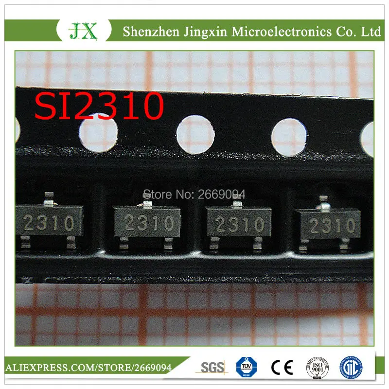 Оригинальные новые чипы SI2310 SI2310DS SI2310BDS SOT23 бесплатная доставка 50 шт. | Электроника