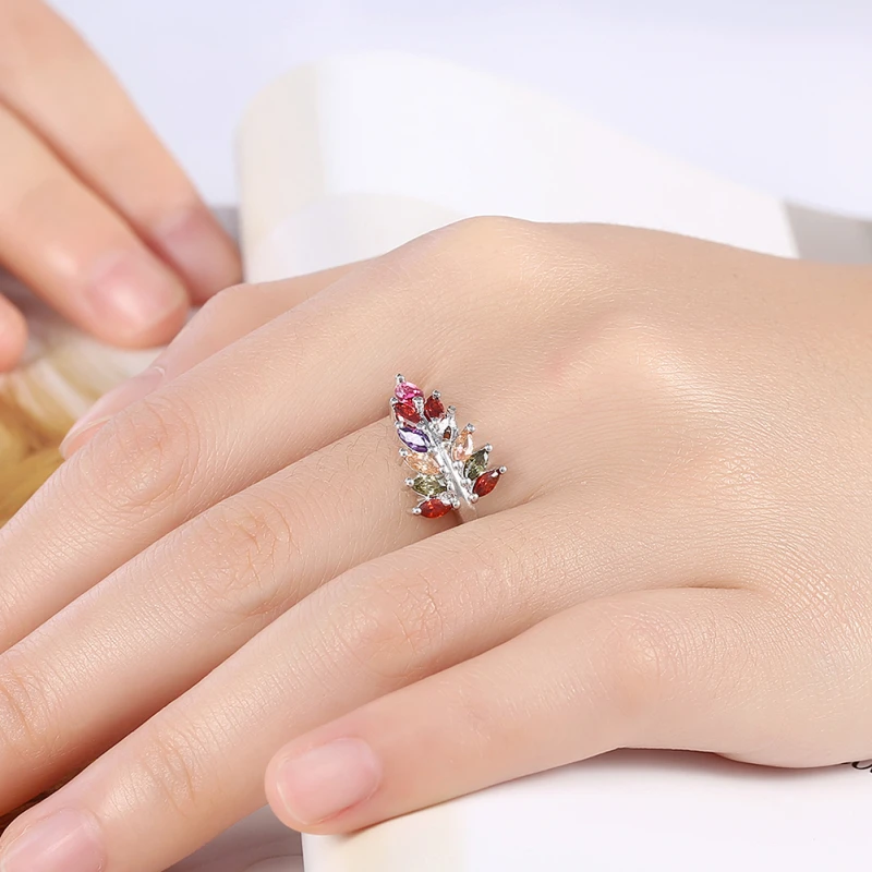Garilina fashion jewelry trinket mulit color CZ Ring for women Silver Color Fille party Anniversary flower Ring R2175
Garilina fashion jewelry trinket mulit color CZ Ring for women Silver Color Fille party Anniversary flower Ring R2175
