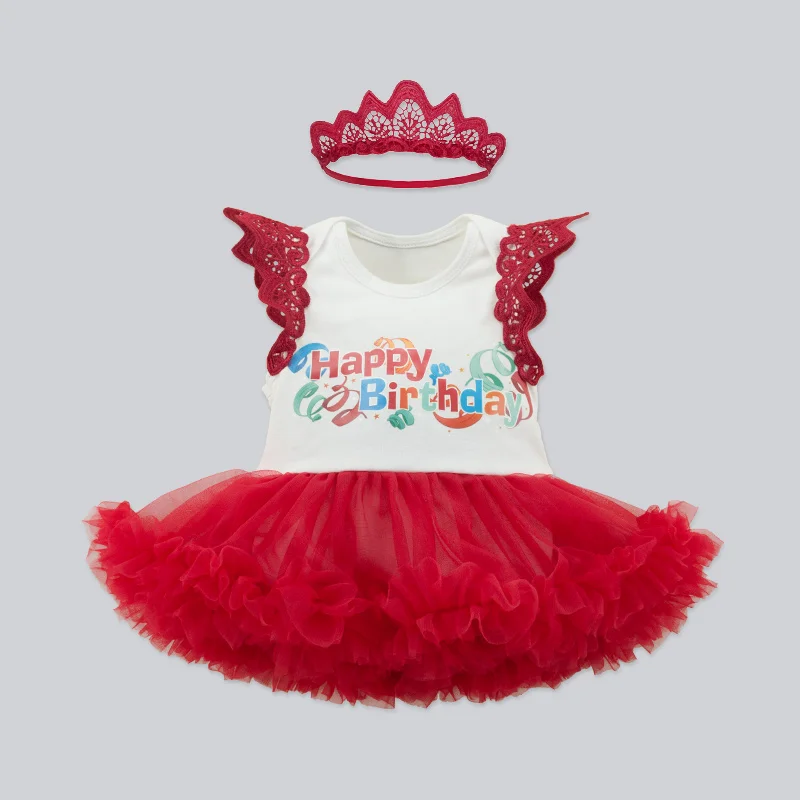 Happy My Birthday Costume Baby Girls Outfit Bebe Kids Lace Romper Tutu Jumpsuit Overall Children Baby Infant Clothing 2PCS White
Happy My Birthday Costume Baby Girls Outfit Bebe Kids Lace Romper Tutu Jumpsuit Overall Children Baby Infant Clothing 2PCS White