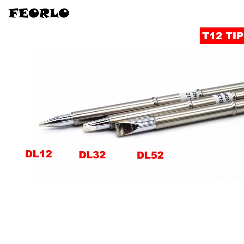 5PCS T12 tip T12-DL12 DL32 DL52 solderirng tip FOR Hakko Soldering Iron 220v 70W T12 Iron Tips FX951 Soldering Station Welding
5PCS T12 tip T12-DL12 DL32 DL52 solderirng tip FOR Hakko Soldering Iron 220v 70W T12 Iron Tips FX951 Soldering Station Welding