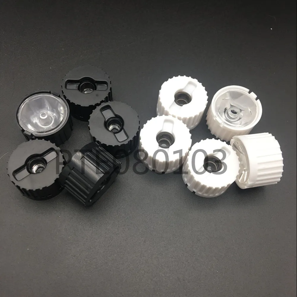 20pcs 20mm 5 10 15 30 45 60 90 120 Degree LED Lens Reflector For 1W 3W 5W High Power LED Lamp Light
20pcs 20mm 5 10 15 30 45 60 90 120 Degree LED Lens Reflector For 1W 3W 5W High Power LED Lamp Light