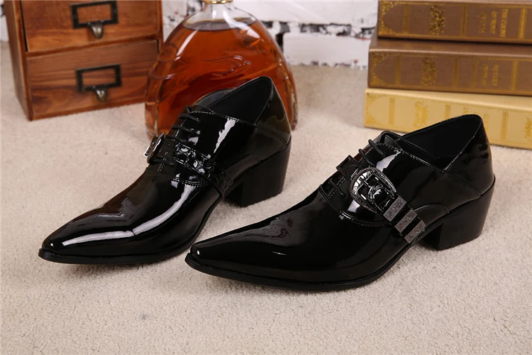 Patent Leather Dress Shoes 2018 Men Fashion Wedding Oxfords Shoes Spring Autumn Pointed Toe Prom Party Banquet Oxfords Shoes
Patent Leather Dress Shoes 2018 Men Fashion Wedding Oxfords Shoes Spring Autumn Pointed Toe Prom Party Banquet Oxfords Shoes