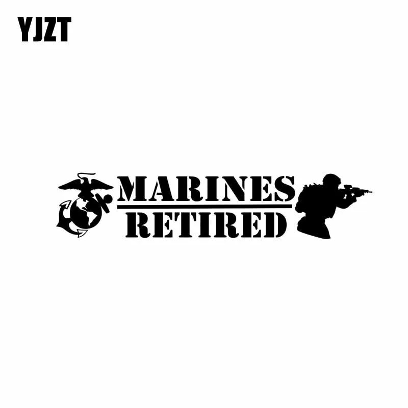 YJZT 20CM*4.2CM USMC MARINES RETIRED Car Sticker Vinyl Decal Black/Silver C3-0114
YJZT 20CM*4.2CM USMC MARINES RETIRED Car Sticker Vinyl Decal Black/Silver C3-0114