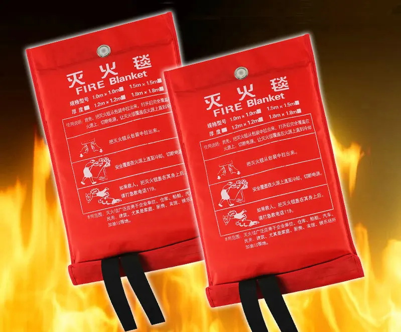 New 1.5MX1.5M Fiberglass Household Fire Blanket Emergency Survival Fire Tents Personal Safety Fire Extinguisher Tents
New 1.5MX1.5M Fiberglass Household Fire Blanket Emergency Survival Fire Tents Personal Safety Fire Extinguisher Tents