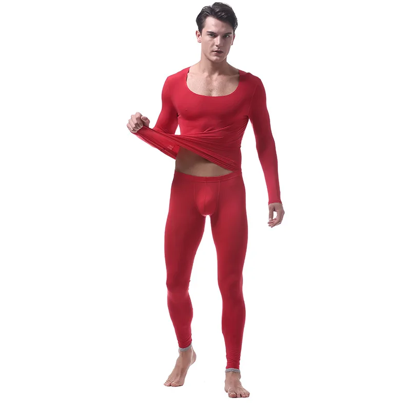 Sexy Underwear Top+Pant Sets Male Winter Thin Ice Silk Undershirt Trousers Nylon Mens Home Sleepwear Tight Long Johns Set M-XL
Sexy Underwear Top+Pant Sets Male Winter Thin Ice Silk Undershirt Trousers Nylon Mens Home Sleepwear Tight Long Johns Set M-XL