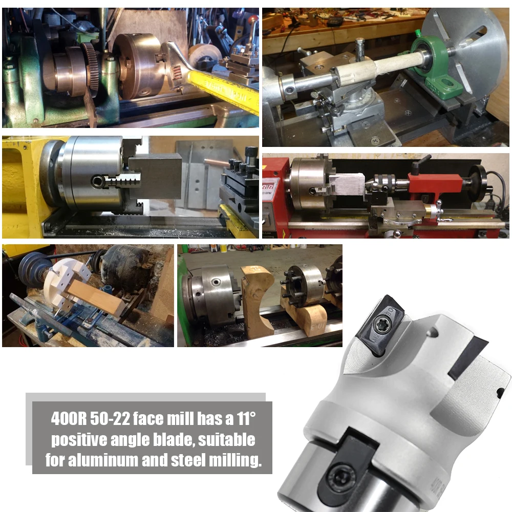 Milling Cutter Wood Carving Router Bit C3/4-FMB22 Shank Extension Rod 400R-50-22 Face End Mill Cutter 10Pcs APMT1604 Inserts
Milling Cutter Wood Carving Router Bit C3/4-FMB22 Shank Extension Rod 400R-50-22 Face End Mill Cutter 10Pcs APMT1604 Inserts