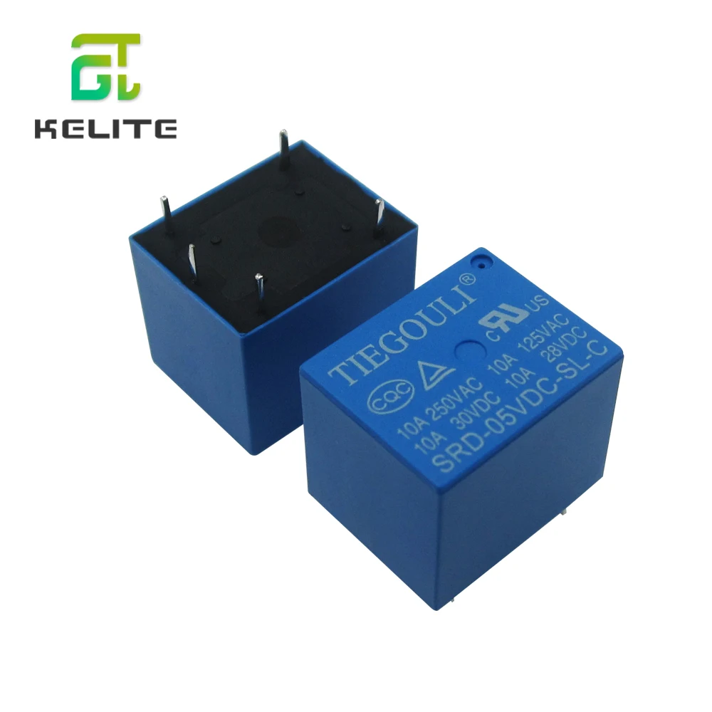 TIEGOULI 1 шт. реле SRD-05VDC-SL-C 5P T73 мощности One on one off | Компьютеры и офис