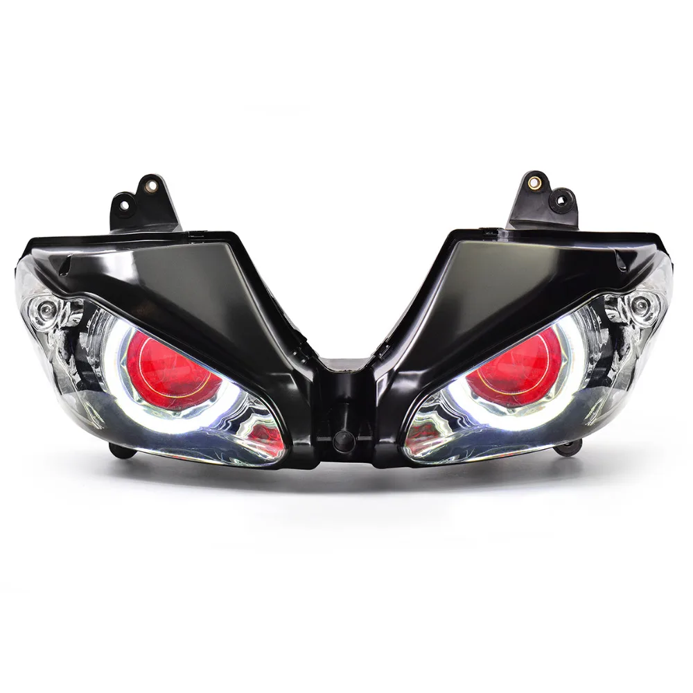 KT Motorcycle LED Headlight Assembly for Triumph Daytona 675 675R 2009-2012 Front Headlamp
KT Motorcycle LED Headlight Assembly for Triumph Daytona 675 675R 2009-2012 Front Headlamp