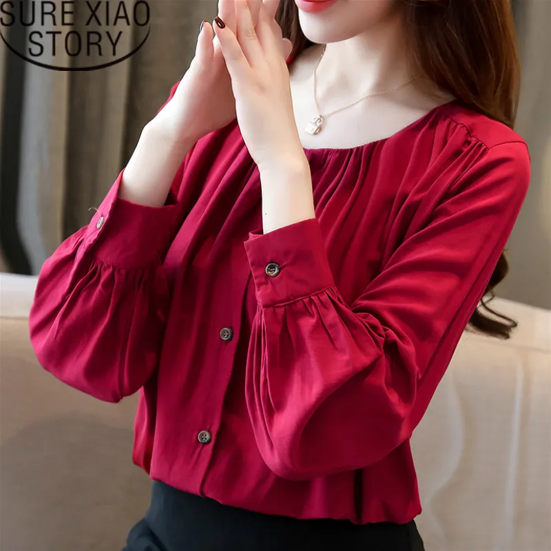 Blusas Mujer De Moda 2021 Womens Tops And Blouses Tops Button Solid Shirts Square Collar Chiffon Blouse Full 2446 50
Blusas Mujer De Moda 2021 Womens Tops And Blouses Tops Button Solid Shirts Square Collar Chiffon Blouse Full 2446 50