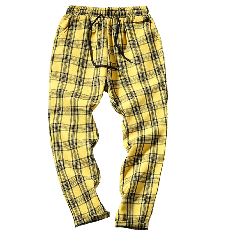 Drop Shipping Autumn Men Plaid Pants Casual Trousers Man Cotton Slim Fit Men Skinny Grid Joggers LBZ09
Drop Shipping Autumn Men Plaid Pants Casual Trousers Man Cotton Slim Fit Men Skinny Grid Joggers LBZ09