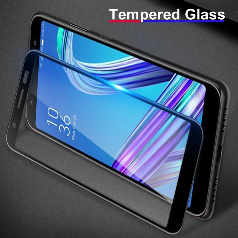 9H Защитная пленка для экрана Защитное стекло ASUS Zenfone Max Pro M1 ZB601KL ZB602KL M2 ZB631KL ZB555KL HD