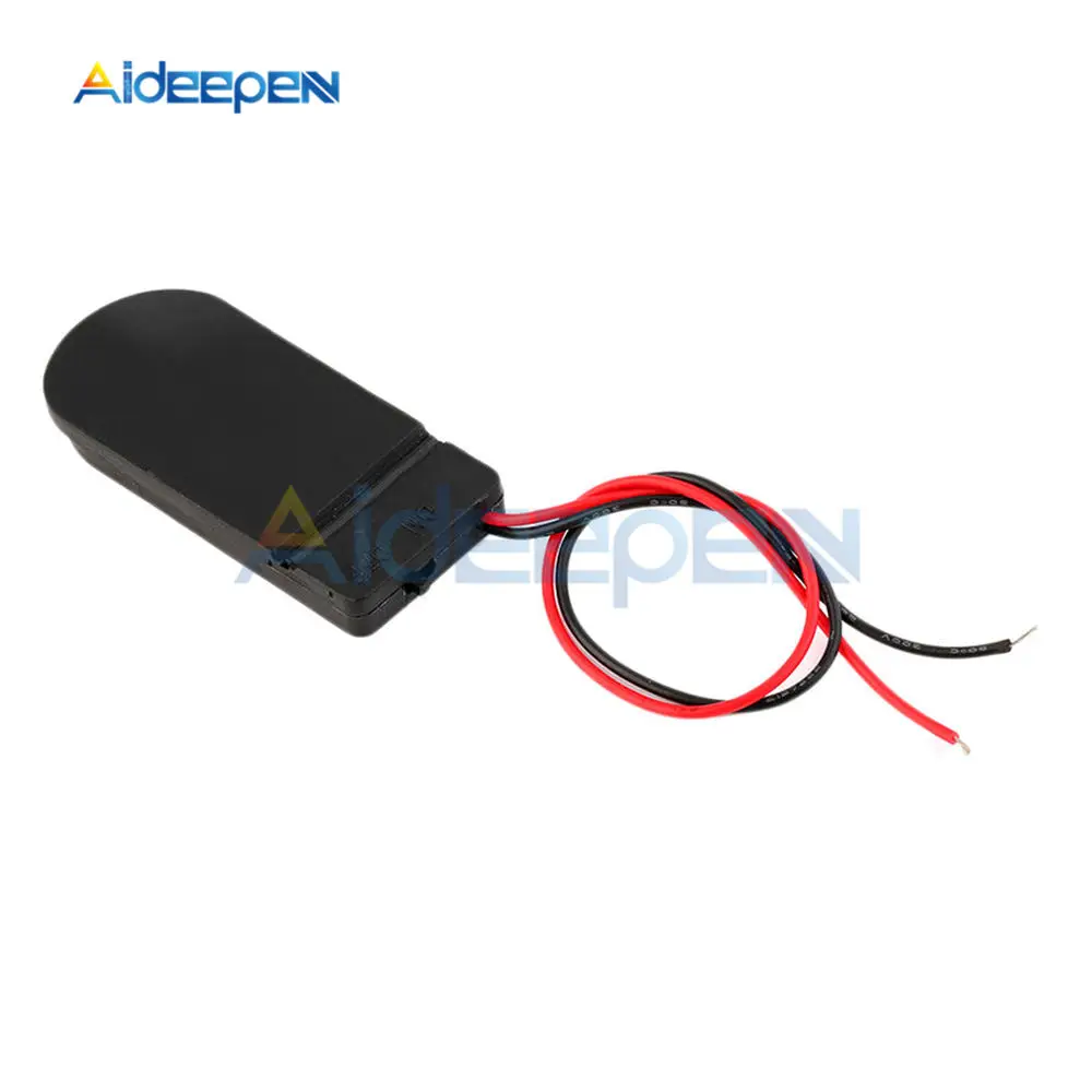 5PCS Black Plastic CR2032 2032 Cell Coin Battery Socket Holder Case 6V Lead ON/OFF Switch
5PCS Black Plastic CR2032 2032 Cell Coin Battery Socket Holder Case 6V Lead ON/OFF Switch