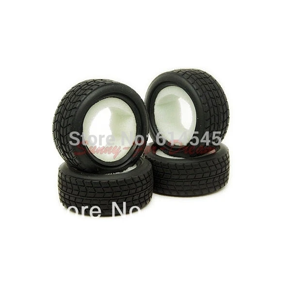 RC 1/10 On Road Racing Flat Run Sponge Rubber Tyres,Tires Fit HSP HPI 8005 BLACK x 4PCS