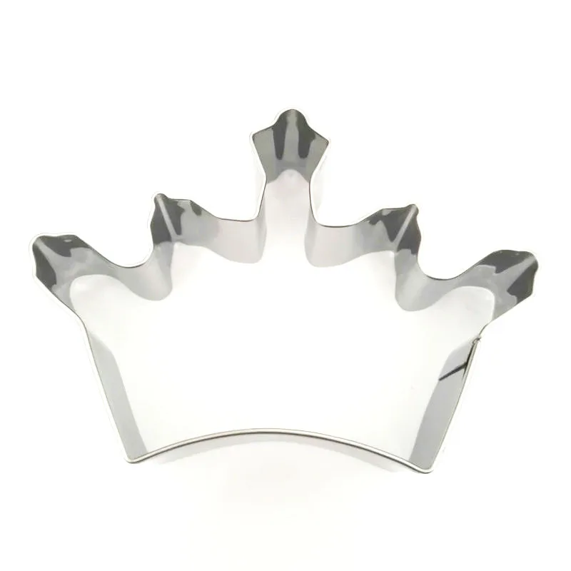 Crown Shaped Metal Cookie Cutter Stainless Steel Biscuit Baking Mold Cake Decorating Tools
Crown Shaped Metal Cookie Cutter Stainless Steel Biscuit Baking Mold Cake Decorating Tools