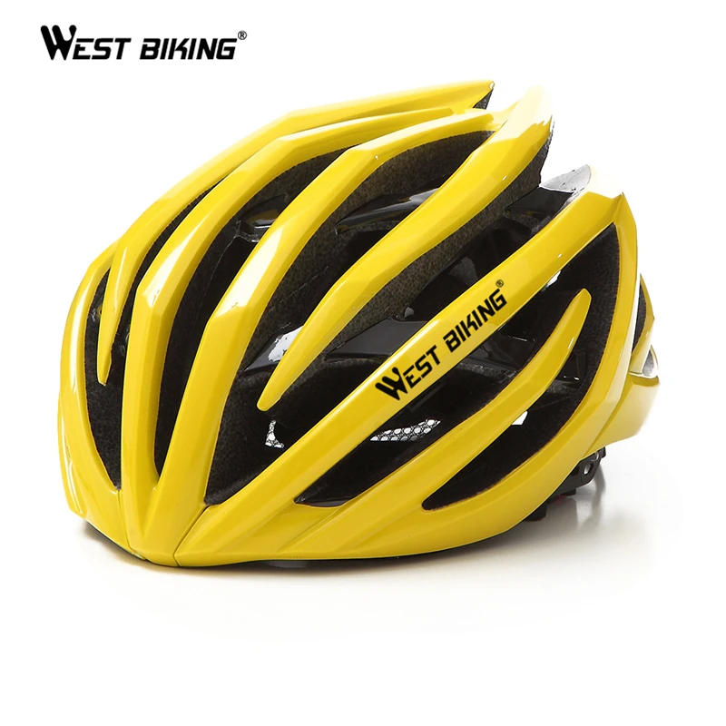 WEST BIKING велосипедные шлемы двухслойный ультралегкий 24 вентиляционных отверстия в