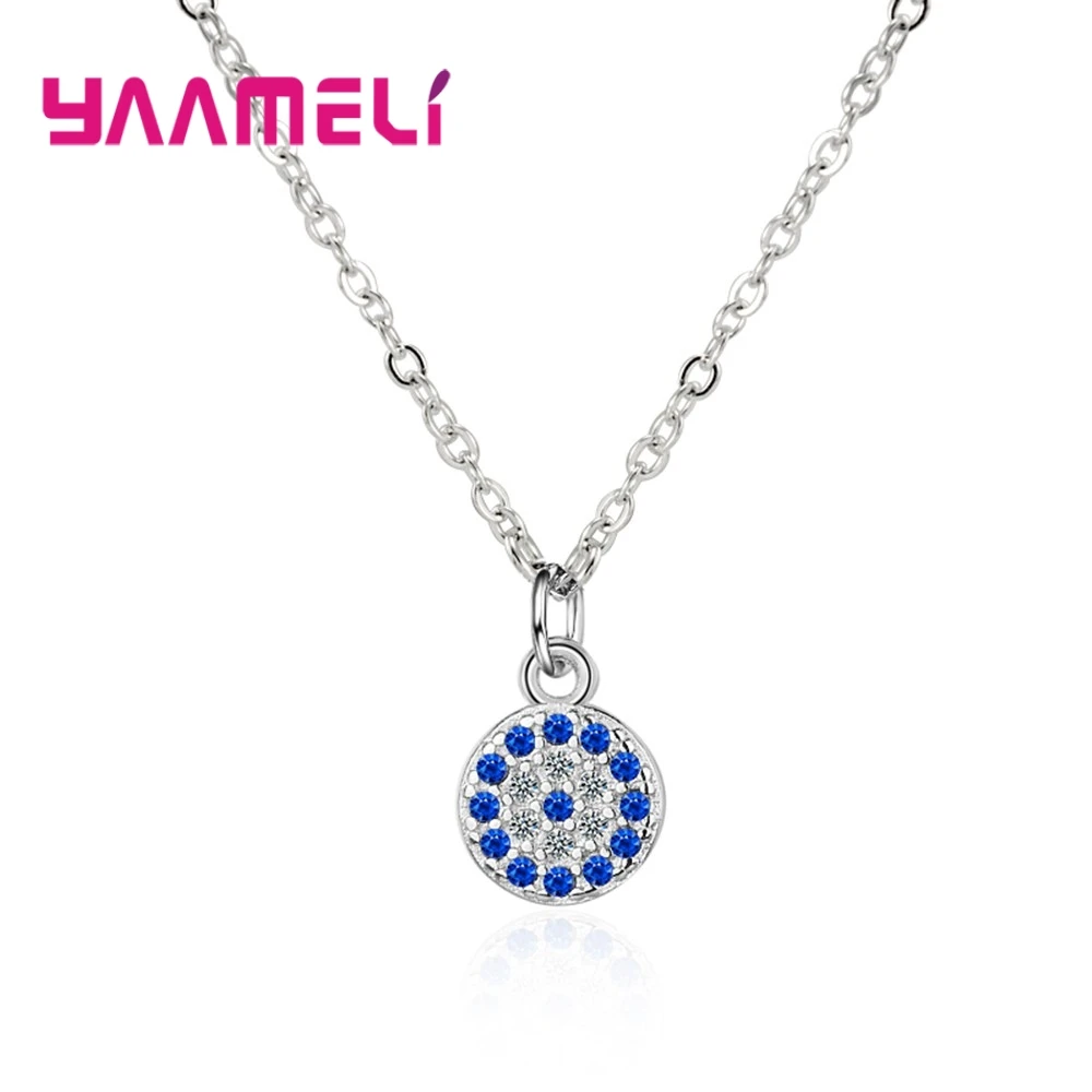 Brilliant 925 Sterling Silver For Women Ladies Round Shape Pendant Hard Cubic Zirconia Necklace Crystal Jewelry Gift
Brilliant 925 Sterling Silver For Women Ladies Round Shape Pendant Hard Cubic Zirconia Necklace Crystal Jewelry Gift