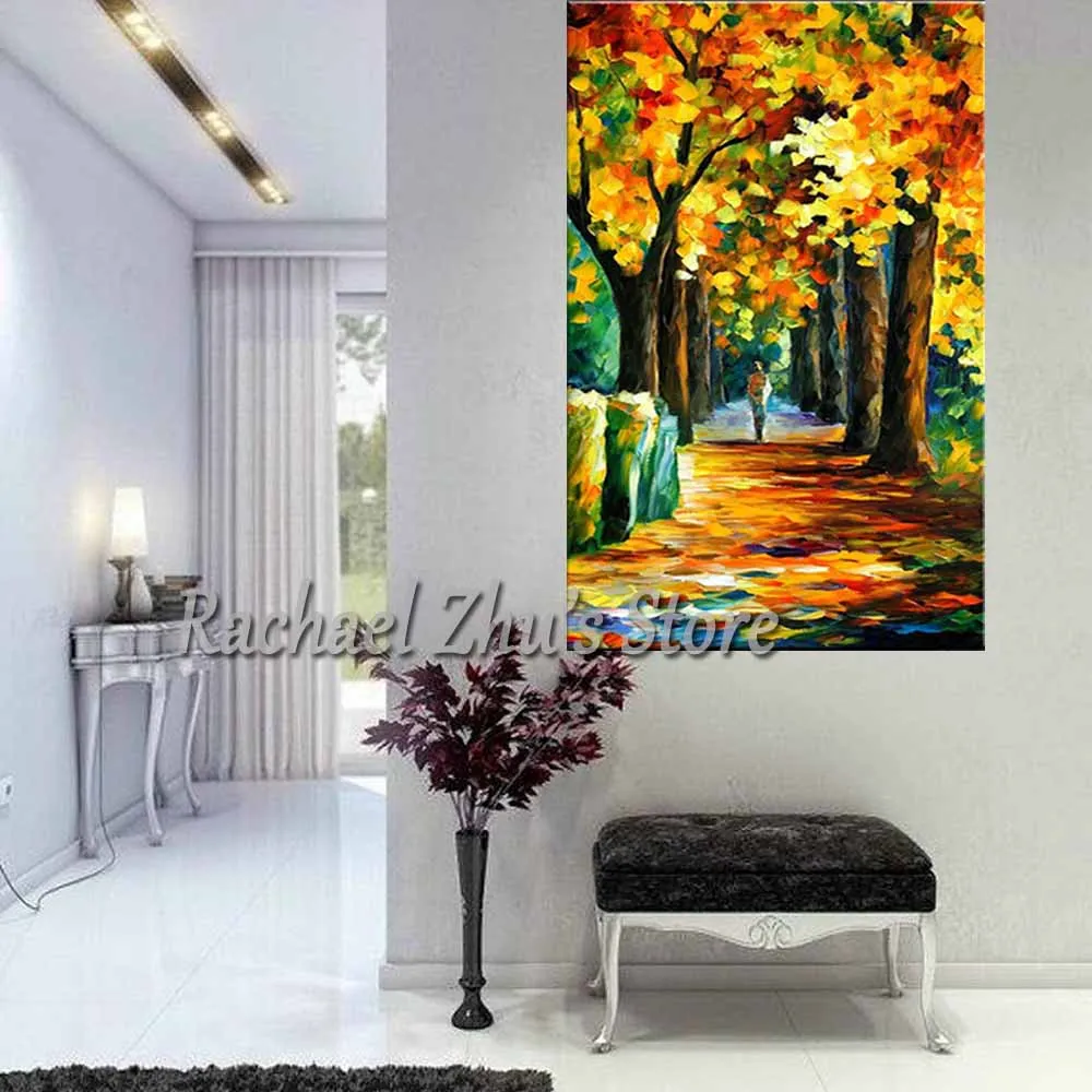Hand Painted Abstract Autumn Forest Palette Knife Oil Painting On Canvas Yellow Leaf Wall Pictures Living Room Home Wall Decor
Hand Painted Abstract Autumn Forest Palette Knife Oil Painting On Canvas Yellow Leaf Wall Pictures Living Room Home Wall Decor