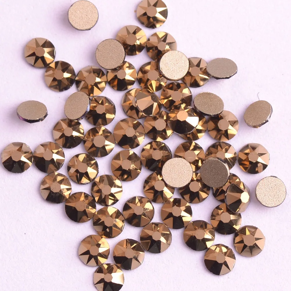 New 2088 Cut Crystal Aurum Dorado Mine Gold Hematite Non hotfix 16 facets 8+8 Nail Art Rhinestones Golden Base for Nails Arts
New 2088 Cut Crystal Aurum Dorado Mine Gold Hematite Non hotfix 16 facets 8+8 Nail Art Rhinestones Golden Base for Nails Arts